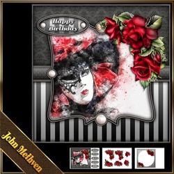 Roses 3 Page Mini Kit