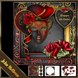 Masks n Roses 8x8 Mini Kit