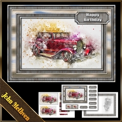 Splatter Paint 8x8 Pyramage Mini Kit