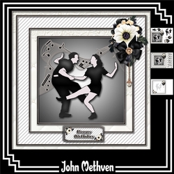 Just Dance Decoupage Mini Kit