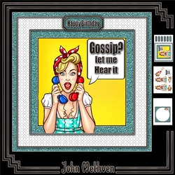 Let Me Hear It 8x8 Decoupage Mini Kit
