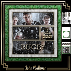 Rugby 8x8 Pyramage 3 Page Mini Kit