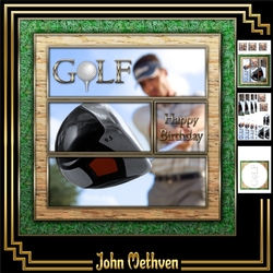Golf 8x8 Pyramage 3 Page Mini Kit