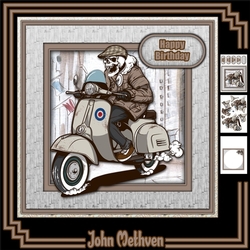 Mod 8x8 Decoupage Mini Kit