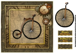 Penny Farthing Topper