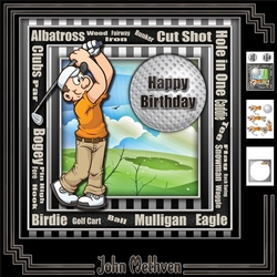 Golfer 3 Page Mini Kit