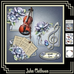 Floral Notes 8x8 Mini Kit