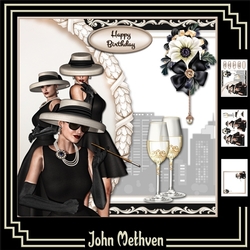 Celebrate 8x8 Decoupage Mini Kit