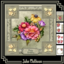 Summer bloom 4 Page Mini Kit