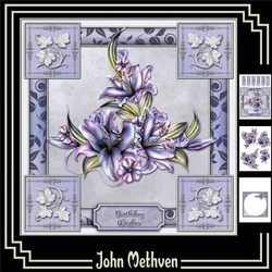 Water Lilies 8x8 Mini Kit