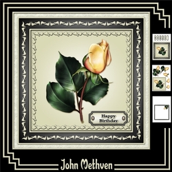 Yellow Rose 8x8 Mini Kit