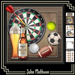 5 Sports and a Lager 8x8  4 Page Mini Kit