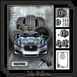 Grunge and Tyres A5 Mini Kit