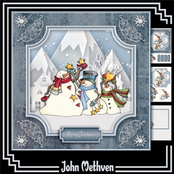 Snowmen 8x8 Mini Kit