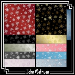 11 Snowflake backing Papers 