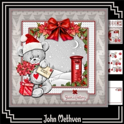 Teddy Christmas 8x8 Mini Kit
