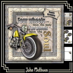 Two Wheels Move The Soul 8x8 Mini Kit