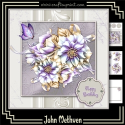 Shade Of Purple 8x8 Mini Kit