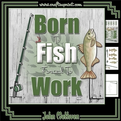 Born To Fish 8x8 Mini Kit