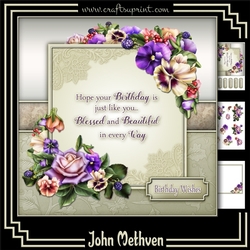 Hope Your Birthday 8x8 Mini Kit
