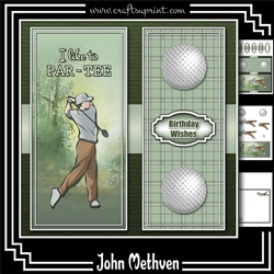 I Like To Par-Tee male Golf Mini 8x8 Kit