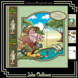 Gone Fishing 8x8 Mini Kit