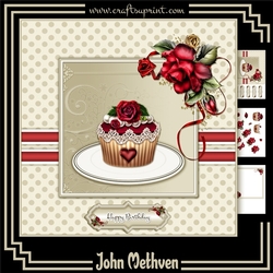 Cupcake 8x8 Mini Kit