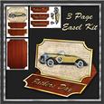 Vintage Car Easel Kit
