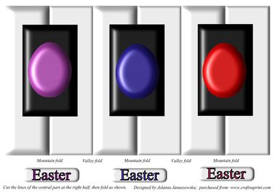 Tri-fold Color Piano Easter