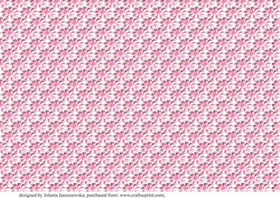Fantasy Floral Background Pink