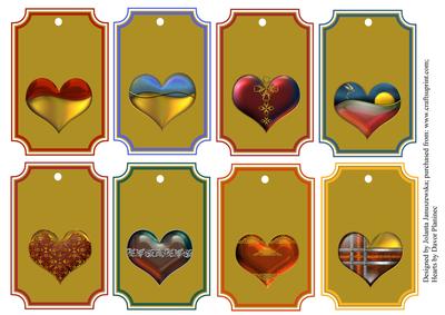 Heart Tags