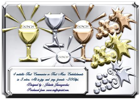 First Communion Embelishments