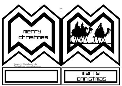 Black and White: the Three Wisemen