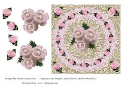 Pink Roses and Lace