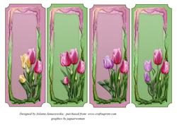 Tulip Bookmarks