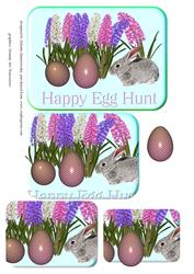 Happy Egg Hunt Pyramide