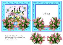 Floral Spring Basket
