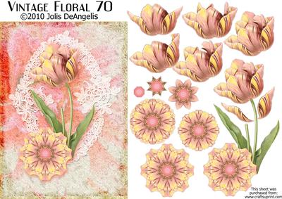Vintage Floral 70