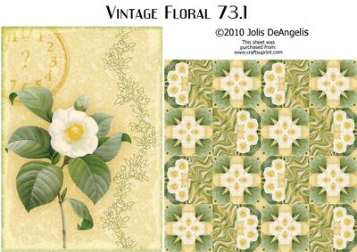 Vintage Floral 73.1 Camellia