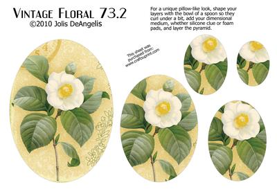 Vintage Floral 73.2 Camellia