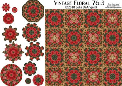 Vintage Floral 76.3, Roses