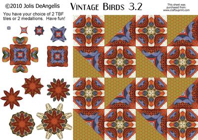 Vintage Birds 3.2, Tropical Birds 1