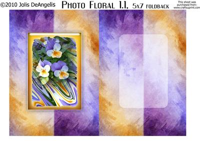Photo Floral 1.1, Pansies