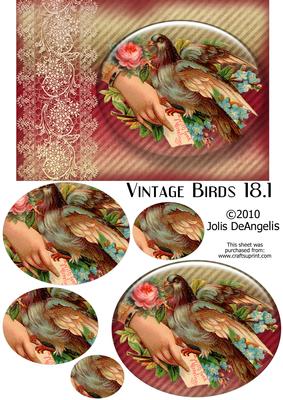 Vintage Birds 18.1, a Bird in the Hand