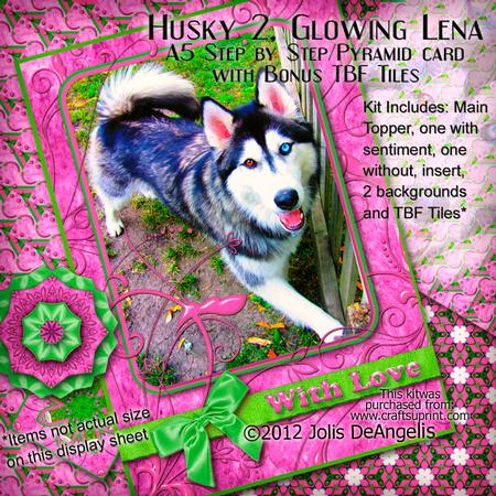 Husky 3, Glowing Lena