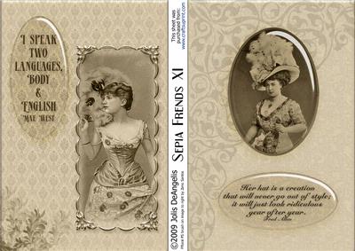Sepia Friends Xi