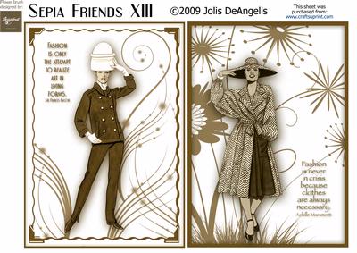 Sepia Friends Xiii