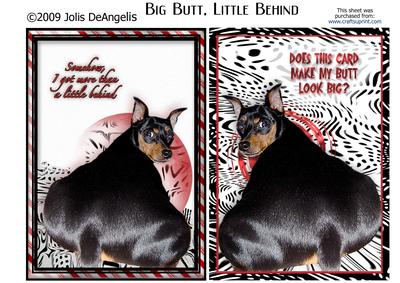 Big Butt, Little Behind