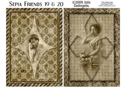 Sepia Friends 19 & 20