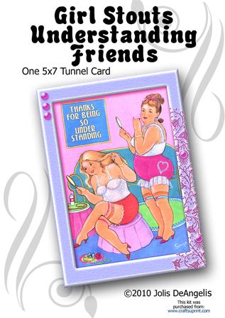 Girl Stouts, Understanding Friends 5x7 Step by Step Mini Kit